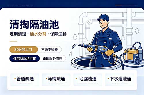 玉溪清掏隔油池